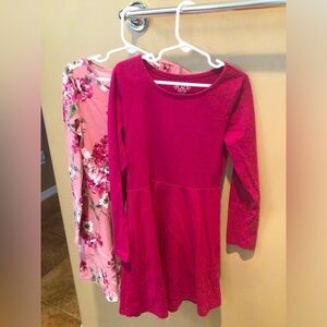 Girls long sleeve dress bundle